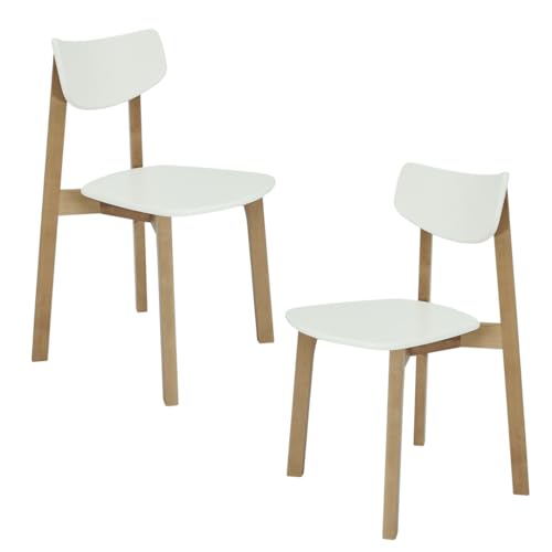 Vega Wooden 2-Chair Set - Modern Scandinavian Furniture