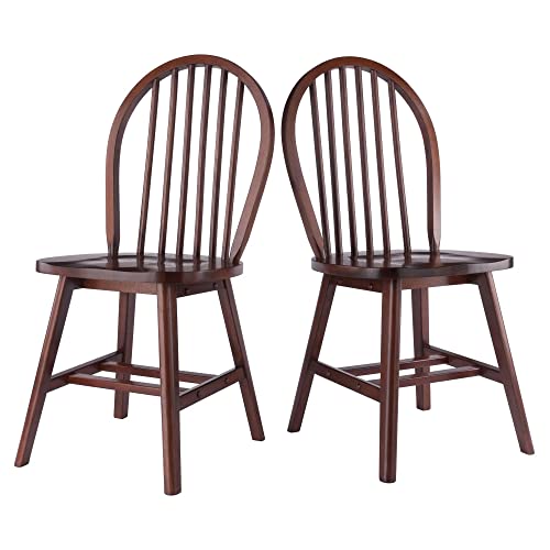 Winsome Wood Windsor Chair, Walnut