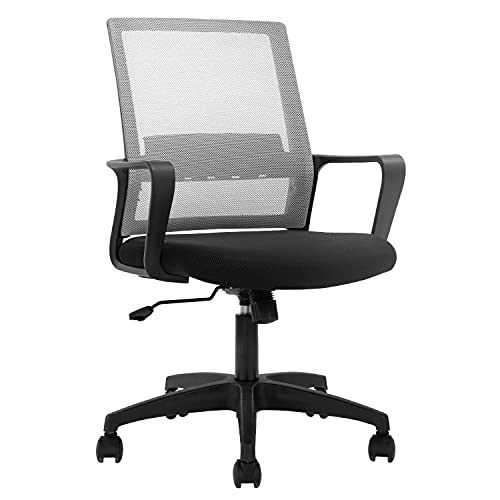 Ergonomic Mesh Office Chair with Lumbar Support for Home and Office